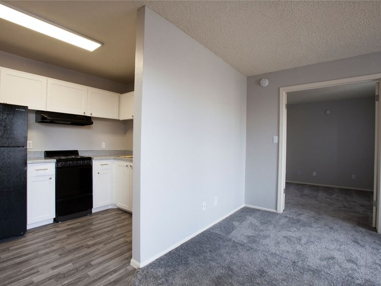 Kitchen at Cinnamon Tree Apartments in Albuquerque, MN